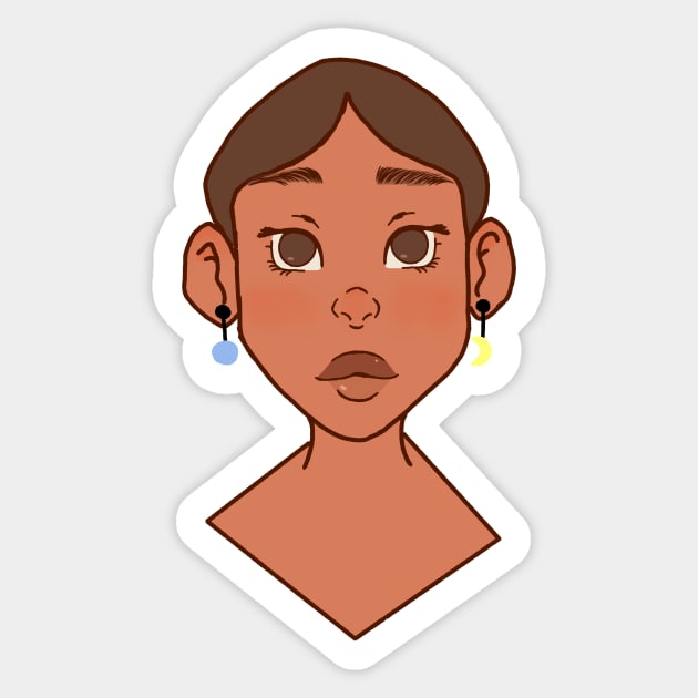 Cartoon cutie Sticker by littleaggressivechipmunk